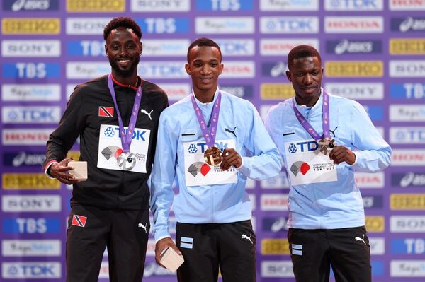 Botswanan Athlete Wins Nation's First-Ever Gold Medal in Men's World Championship in Tokyo Botswanan Athlete Wins Nation's First-Ever Gold Medal in Men's World Championship in Tokyo - Sputnik Africa