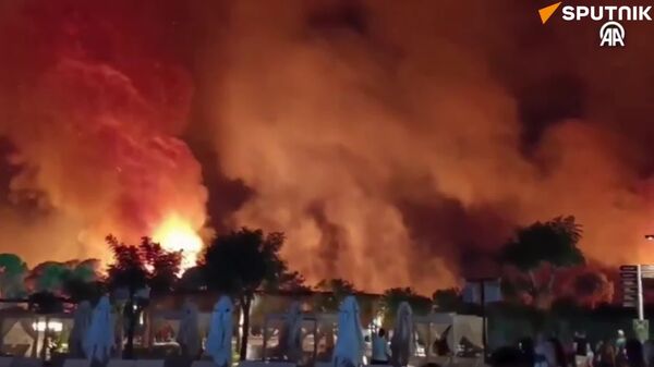 #viral | Wildfires Threaten Turkish Resorts - Sputnik Africa