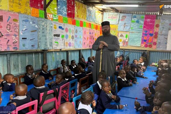 Forty Young Kenyans Join Russian Orthodox Church Forty Young Kenyans Join Russian Orthodox Church - Sputnik Africa