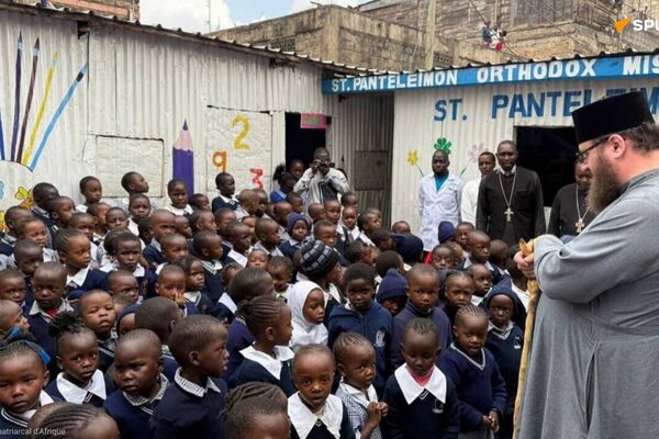 Forty Young Kenyans Join Russian Orthodox Church Forty Young Kenyans Join Russian Orthodox Church - Sputnik Africa