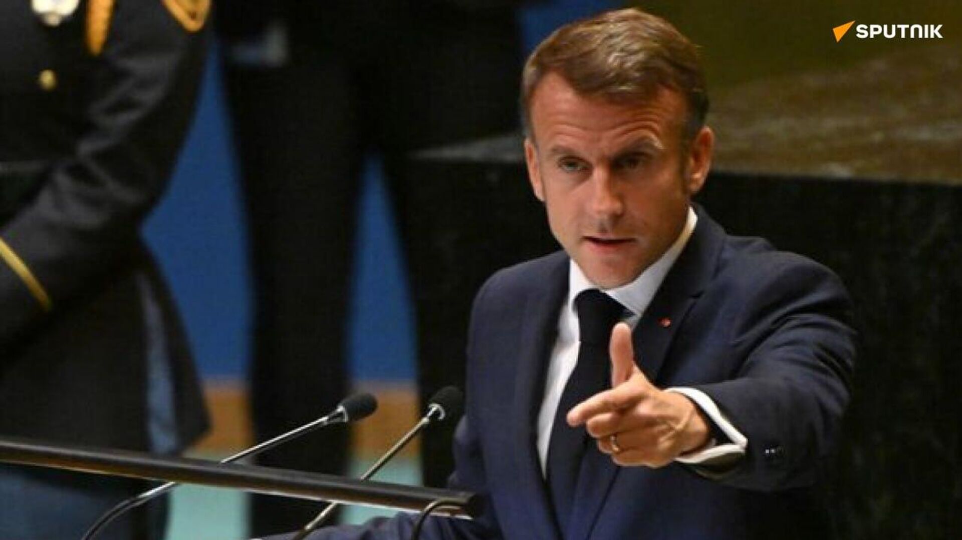 La France reconnaît l'Etat de Palestine, pour la paix entre Israéliens et Palestiniens - Macron La France reconnaît l'Etat de Palestine, pour la paix entre Israéliens et Palestiniens - Macron - Sputnik Afrique, 1920, 22.09.2025