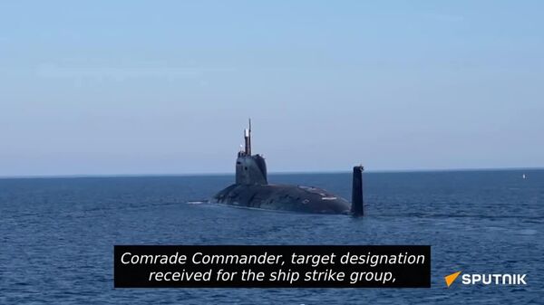 Russian Nuclear Cruiser Arkhangelsk Launches Oniks Missile During Barents Sea Exercise - Sputnik Africa