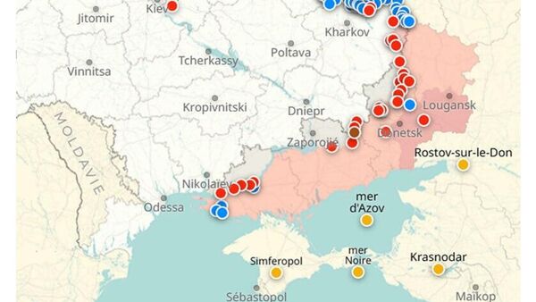 Situation dans la zone de l'opération militaire spéciale russe au 22 septembre - Sputnik Afrique