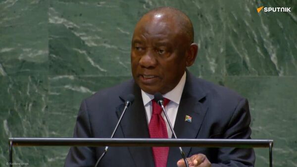 South African President Ramaphosa speaks at the United Nations General Assembly in New York - Sputnik Africa