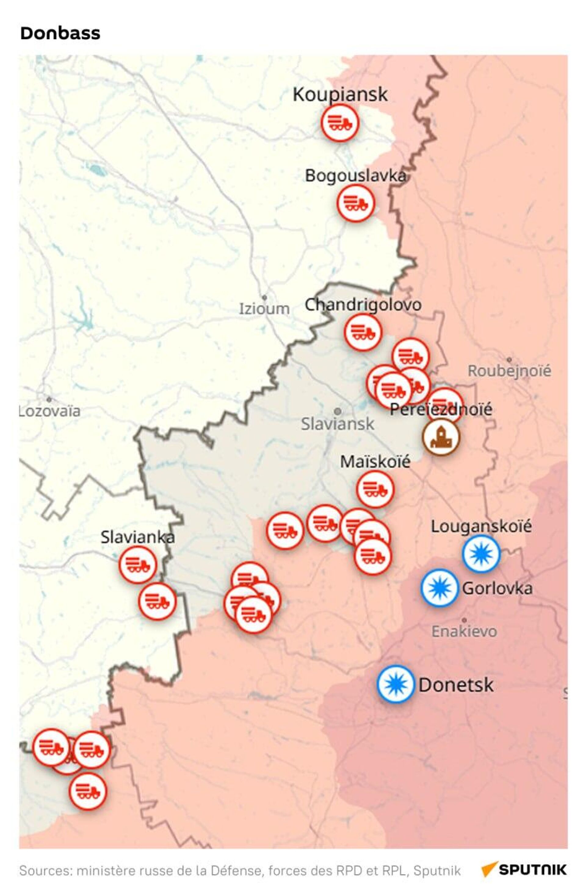 Situation dans la zone de l'opération militaire spéciale russe au 23 septembre - Sputnik Afrique, 1920, 23.09.2025