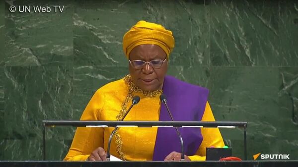 Discours de la Présidente namibienne à la 80e session de l'Assemblée générale des Nations Unies à New York - VIDEO INTEGRALE - Sputnik Afrique