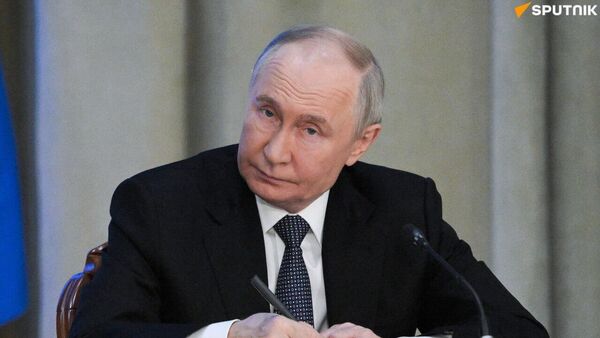 Poutine se prononce au Forum mondial sur l’énergie atomique à Moscou - Sputnik Afrique