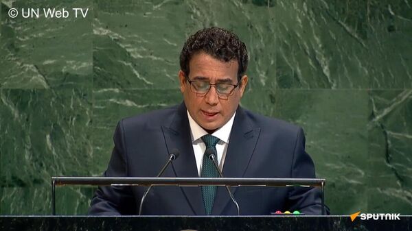 L'intégrité territoriale, la souveraineté et la cohésion sociale de la Libye ne sont pas négociables, martèle le Président libyen à l'Onu - Sputnik Afrique