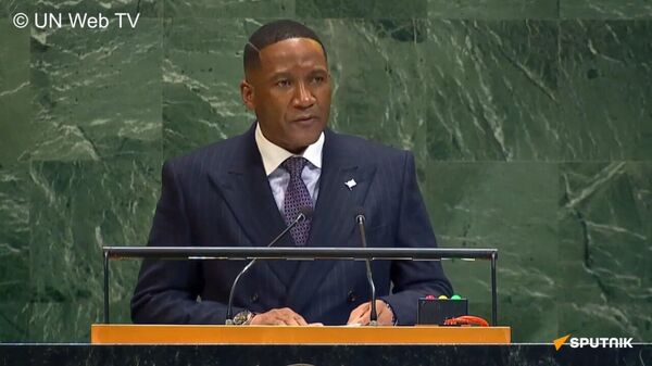 Botswana's President Duma Gideon Boko Speaks at the UN General Assembly in New York - Sputnik Africa