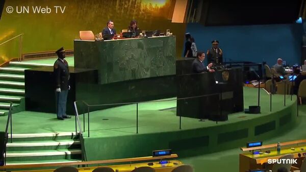 Discours du Président libyen à la 80e session de l'Assemblée générale des Nations Unies à New York - VIDEO INTEGRALE - Sputnik Afrique