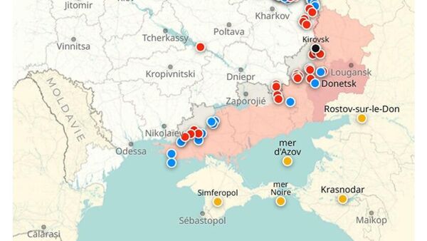 Situation dans la zone de l'opération militaire spéciale russe au 25 septembre - Sputnik Afrique