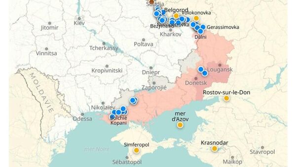 Situation dans la zone de l'opération militaire spéciale russe au 26 septembre - Sputnik Afrique