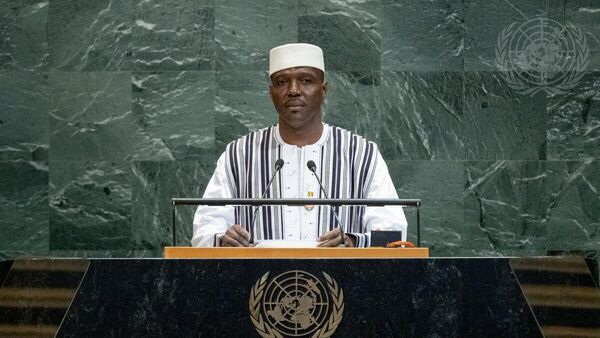 Mali's PM Abdoulaye Maïga Speaks at the United Nations General Assembly in New York - Sputnik Africa