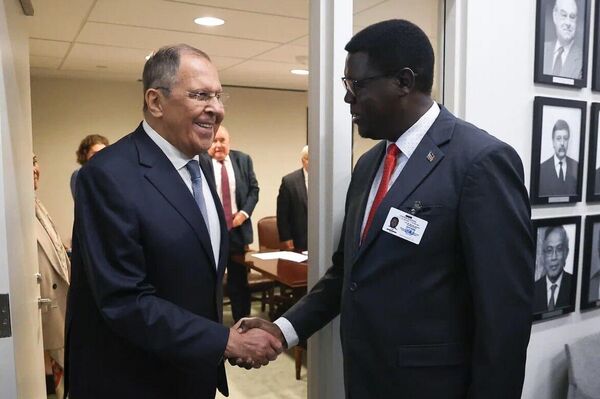 Sergey Lavrov Holds Talks With African Counterparts at UNGA, Russian MFA Says - Sputnik Africa