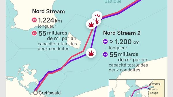 Qu'est-il arrivé aux gazoducs Nord Stream? Partie 2 - Sputnik Afrique