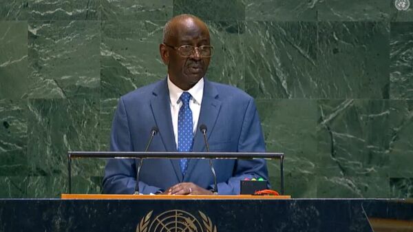 Mauritania's FM Mohamed Salem Ould Merzoug Addresses UNGA - Sputnik Africa