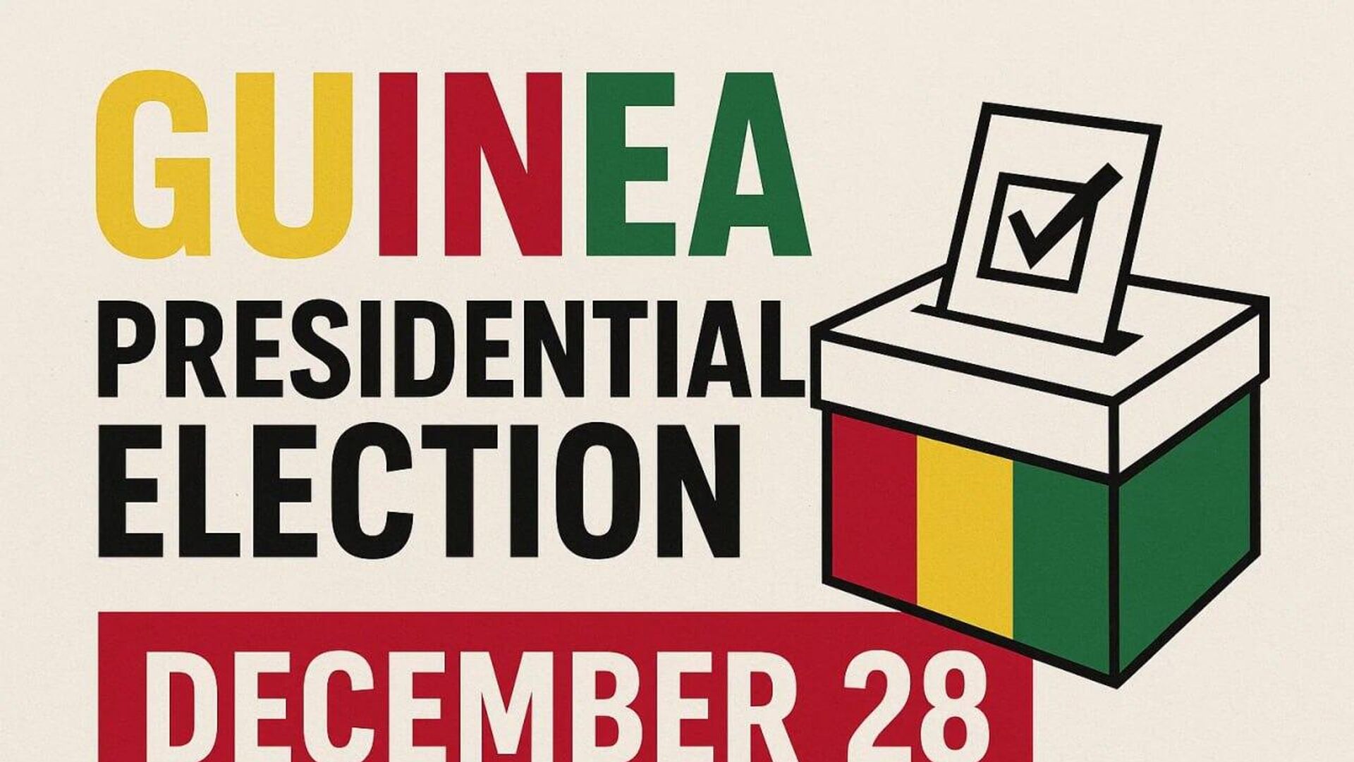 Guinea to Hold Presidential Election on December 28: Presidency Guinea to Hold Presidential Election on December 28: Presidency - Sputnik Africa, 1920, 28.09.2025