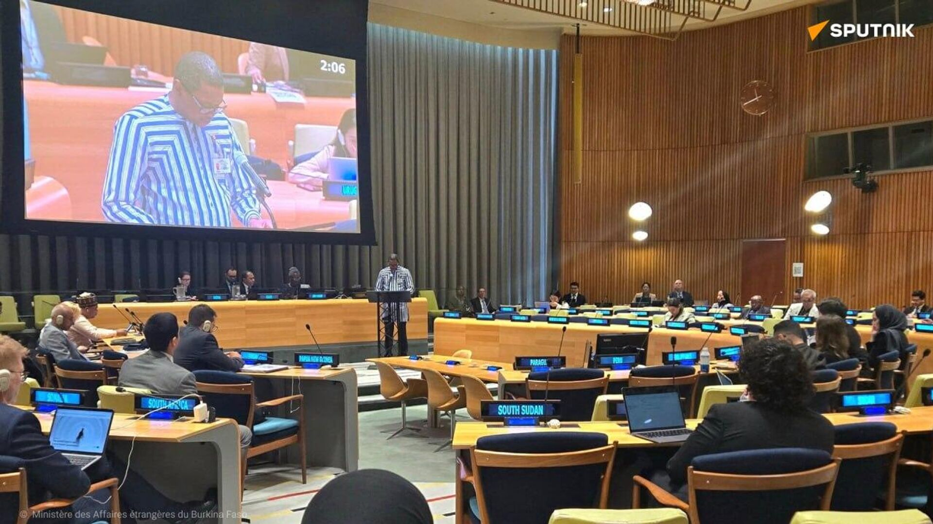 Le Burkina dit non aux armes atomiques et oui au nucléaire civil Le Burkina dit non aux armes atomiques et oui au nucléaire civil - Sputnik Afrique, 1920, 28.09.2025