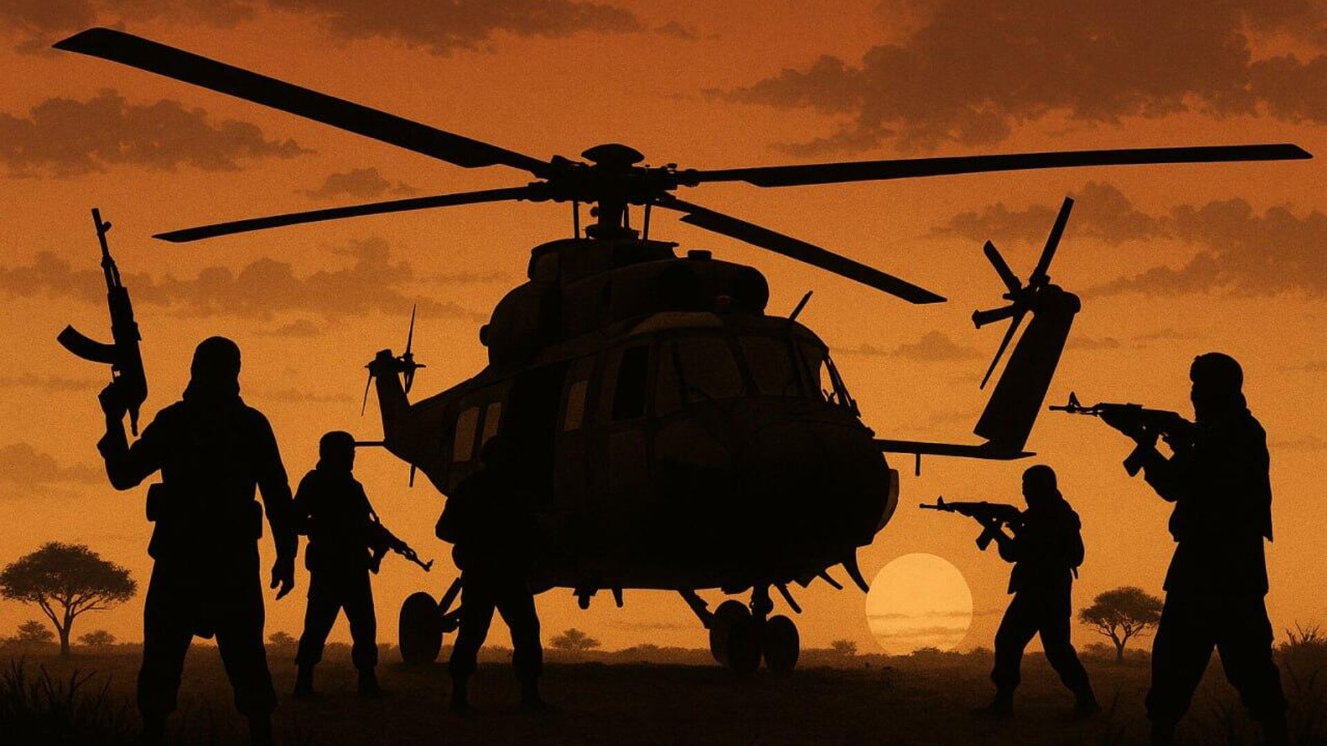 Terrorists Capture UN Helicopter in Somalia Terrorists Capture UN Helicopter in Somalia - Sputnik Africa, 1920, 29.09.2025
