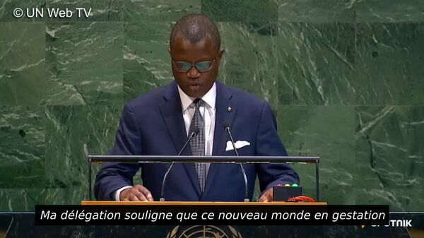 Le nouveau monde en gestation ne devrait pas conduire les États de dimension modeste à être relégués au rôle de simples spectateurs - représentant béninois à l'Onu - Sputnik Afrique