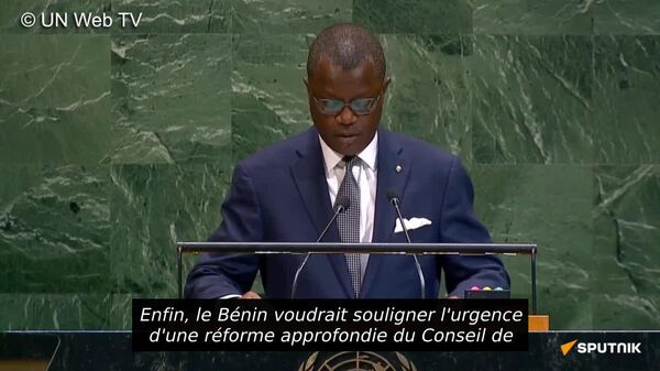 Le Bénin souligne l'urgence d'une réforme approfondie du Conseil de sécurité - représentant permanent à l'Onu - Sputnik Afrique