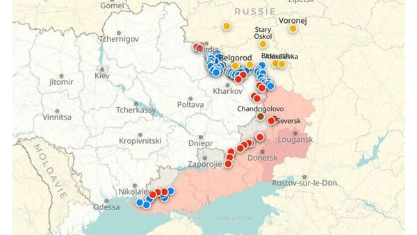 Situation dans la zone de l'opération militaire spéciale russe au 29 septembre - Sputnik Afrique
