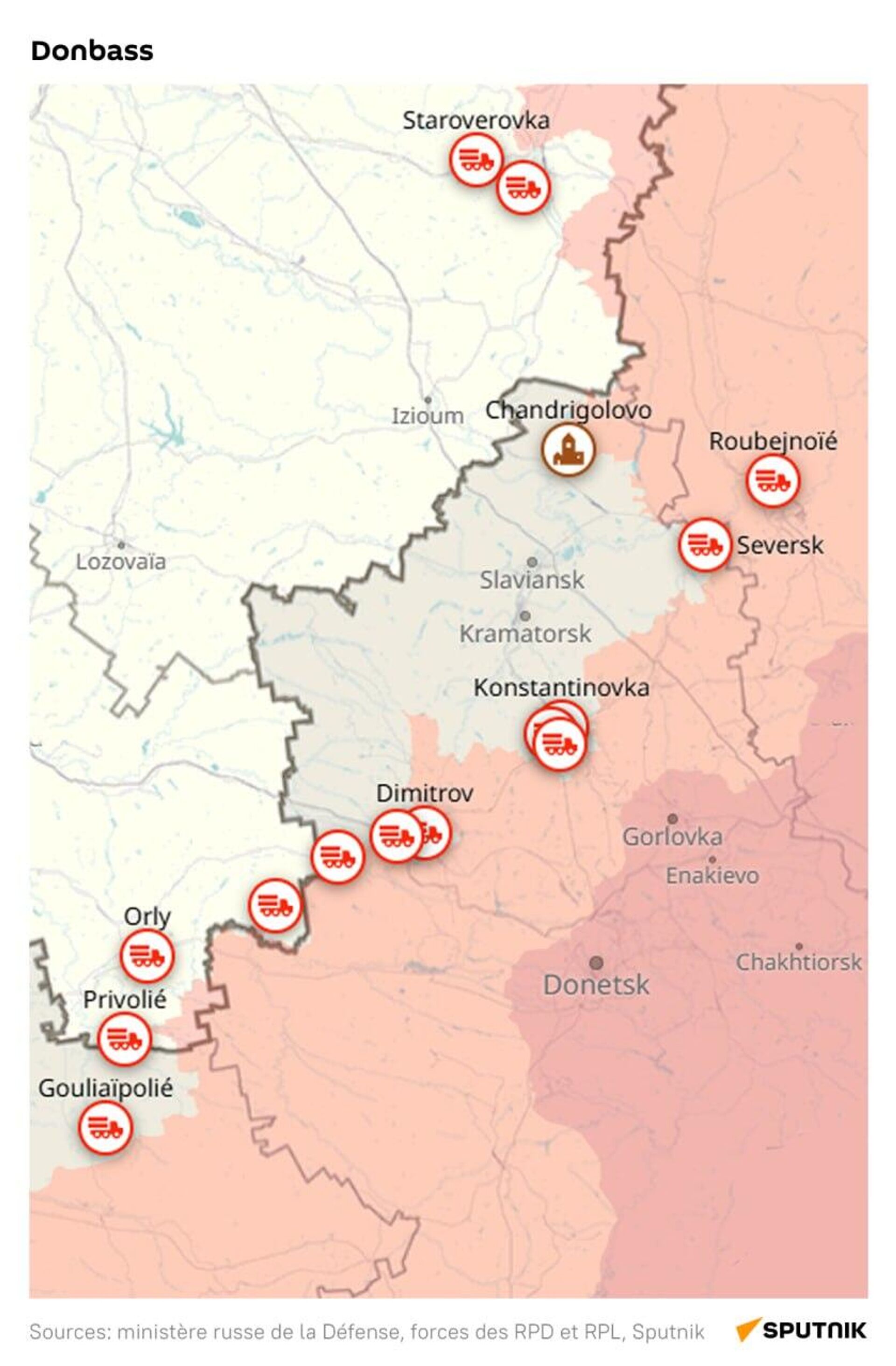 Situation dans la zone de l'opération militaire spéciale russe au 29 septembre - Sputnik Afrique, 1920, 29.09.2025