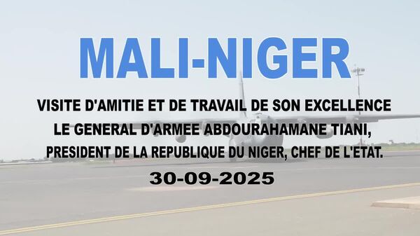 Le Président nigérien en visite d'amitié et de travail au Mali - Sputnik Afrique