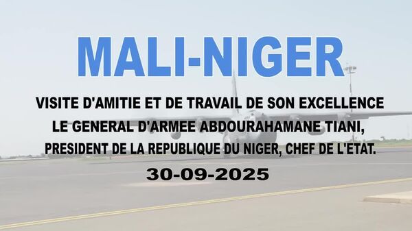 Nigerien President on Friendship and Working Visit to Mali - Sputnik Africa