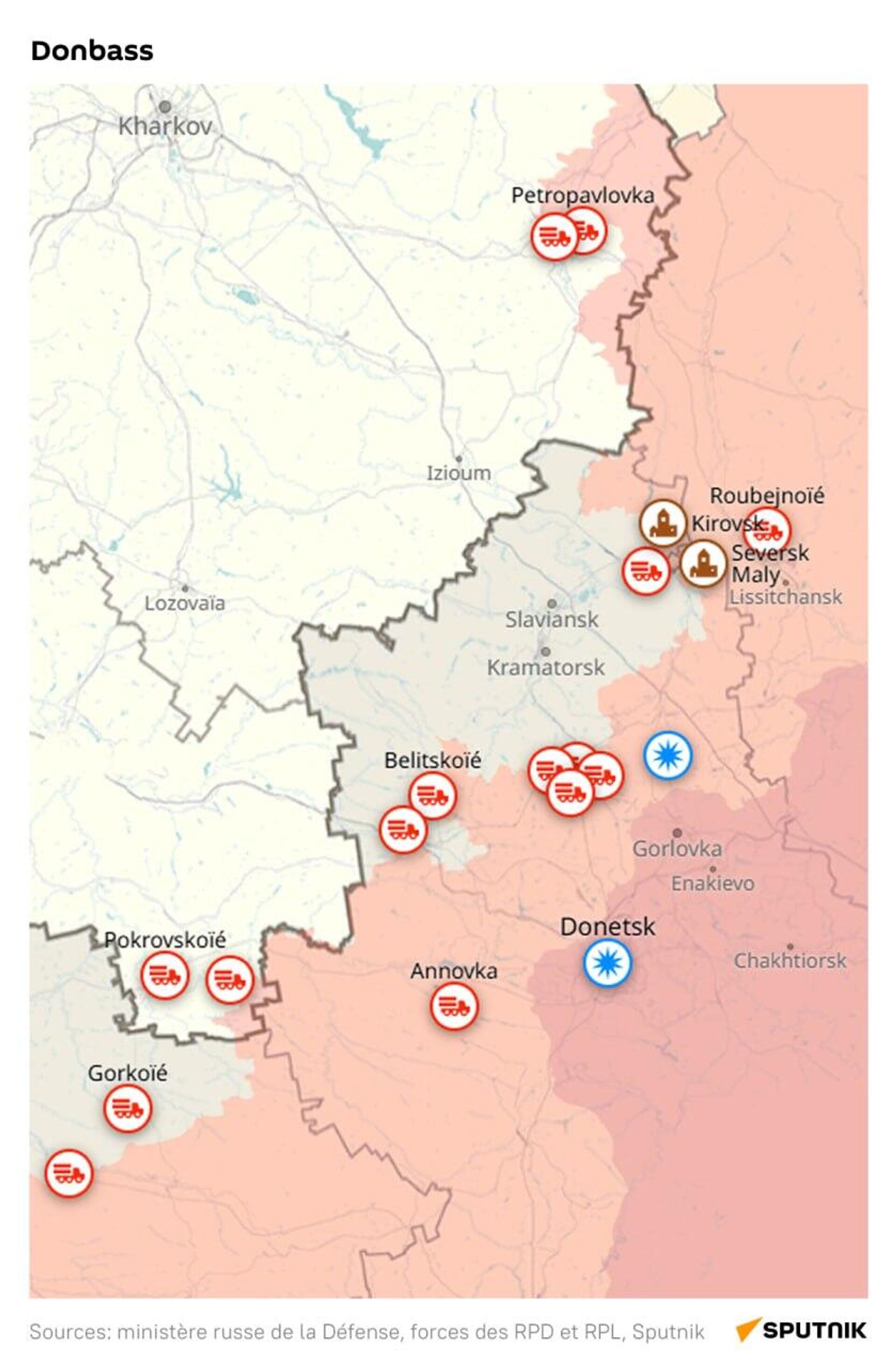 Situation dans la zone de l'opération militaire spéciale russe au 30 septembre - Sputnik Afrique, 1920, 30.09.2025
