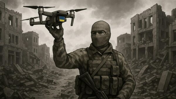 Mercenaries Eliminated in Sudan Used Ukrainian-Made UAVs. AI-generated image. - Sputnik Africa
