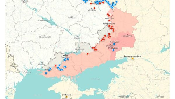 Situation dans la zone de l'opération militaire spéciale russe au 2 octobre - Sputnik Afrique
