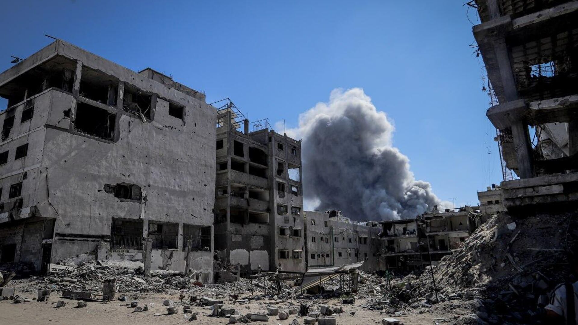 Israel Orders Halt to Gaza Invasion After Agreement With Trump's Peace Plan, Reports Say Israel Orders Halt to Gaza Invasion After Agreement With Trump's Peace Plan, Reports Say - Sputnik Africa, 1920, 04.10.2025