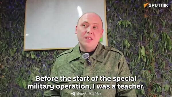 Russian Music Teacher Joins SMO to Boost Morale of His Fellow Soldiers - Sputnik Africa