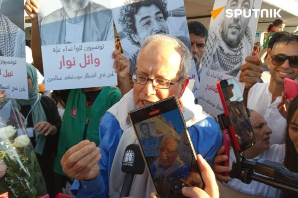 Freed Tunisian Activists From the Global Sumud Flotilla Return Home on Sunday Freed Tunisian Activists From the Global Sumud Flotilla Return Home on Sunday - Sputnik Africa