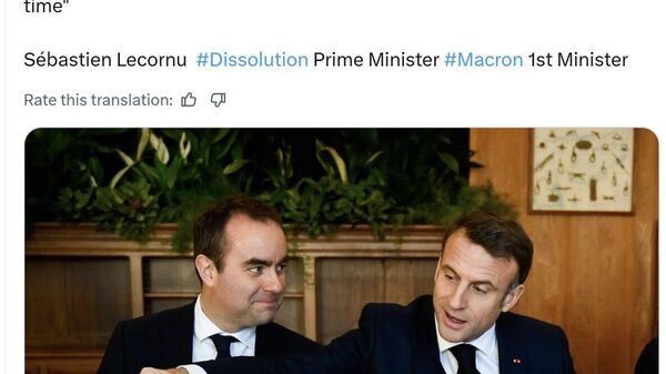 One-Night Government & Lecornu's Resignation: Internet Users Full of Hilarious Reactions - Sputnik Africa