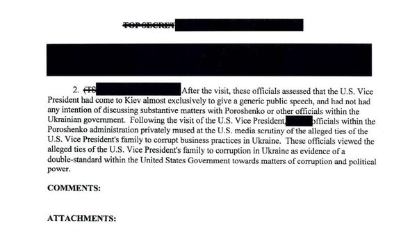 CIA reveals Obama-era cover-up of Biden’s Ukraine dealings - Sputnik Africa