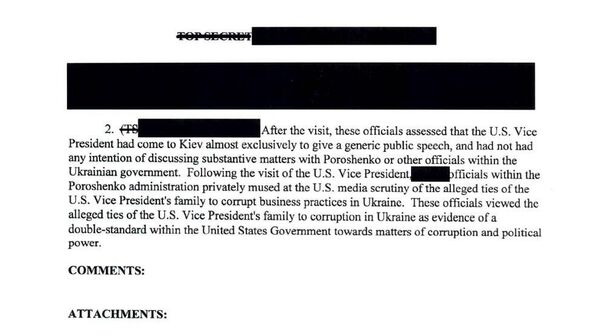 La CIA révèle comment les relations de Biden avec Kiev étaient cachées à l'époque de Barack Obama - Sputnik Afrique