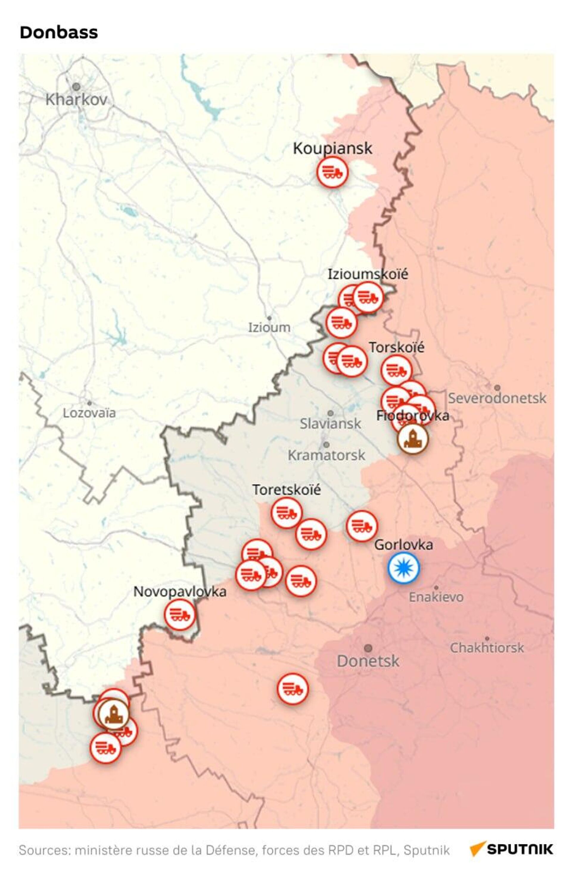 Situation dans la zone de l'opération militaire spéciale russe au 7 octobre - Sputnik Afrique, 1920, 07.10.2025