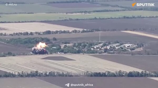 Russian Flag Flies Over Liberated Novogrigorovka in Zaporozhye — MoD Releases Footage of Operation - Sputnik Africa