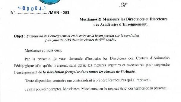 Le Mali retire l'enseignement de la Révolution française de 1789 du programme scolaire de 9e année - Sputnik Afrique