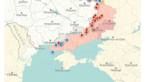 Situation dans la zone de l'opération militaire spéciale russe au 9 octobre - Sputnik Afrique