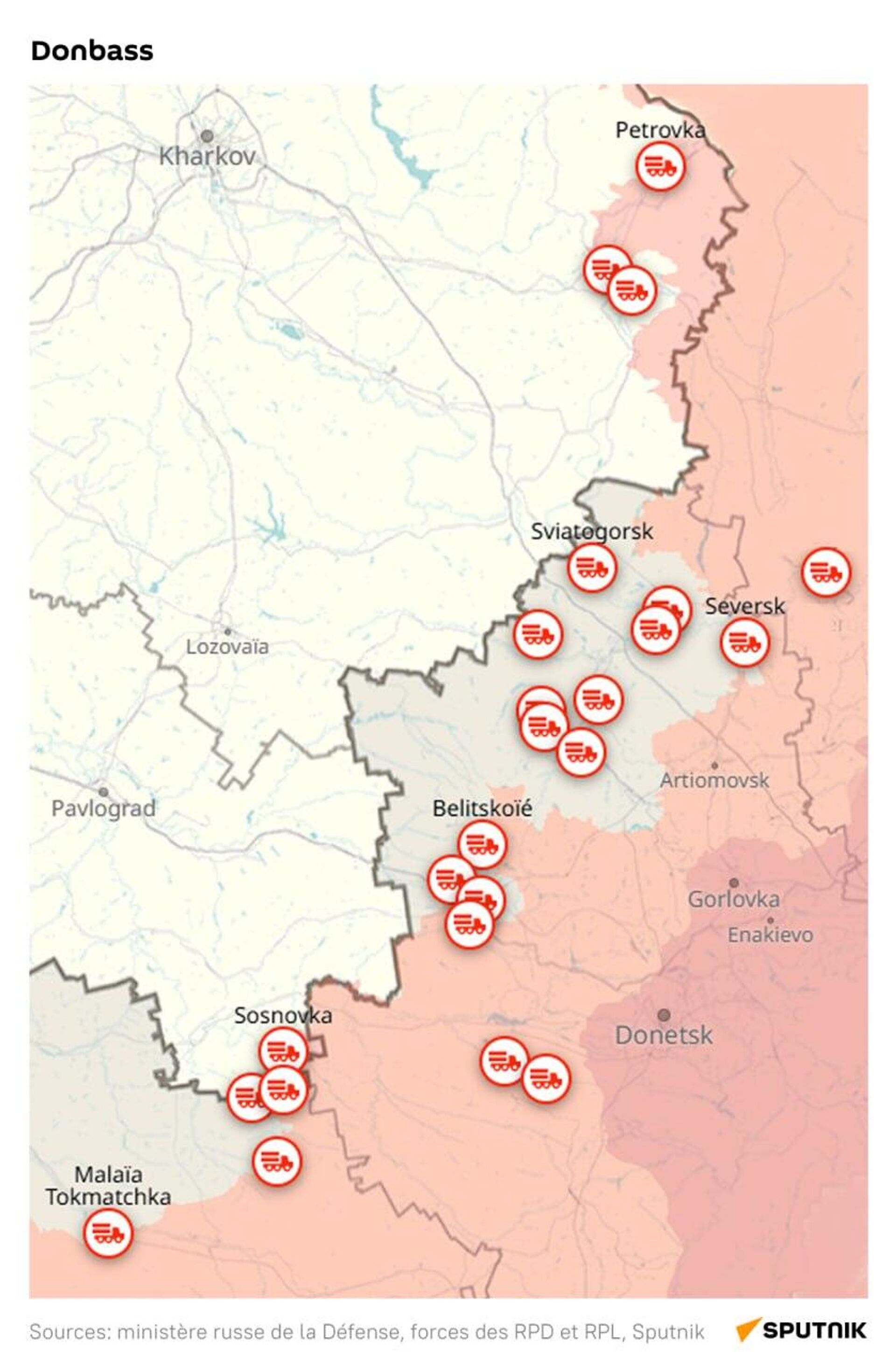 Situation dans la zone de l'opération militaire spéciale russe au 9 octobre - Sputnik Afrique, 1920, 09.10.2025