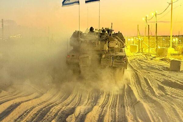 Israeli Forces Withdraw From Several Areas of Gaza Strip, Palestinian Media Report Israeli Forces Withdraw From Several Areas of Gaza Strip, Palestinian Media Report - Sputnik Africa