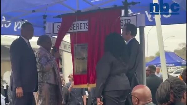 Namibia Replaces Colonial-Era Street Name With Tribute to Botswana’s Founding President - Sputnik Africa