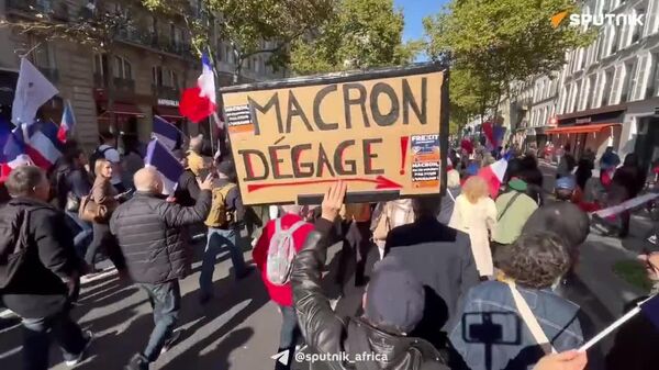 'Whose is the Power? Ours! Ours!' — Paris Protesters Demand Macron's Resignation: Sputnik Africa Correspondent - Sputnik Africa