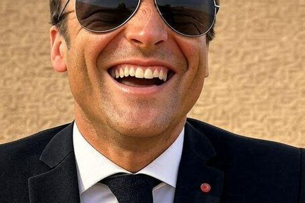 Macron se rend en Égypte: Pitoyable est le mot qui dominerait les réactions sur le Net - Sputnik Afrique