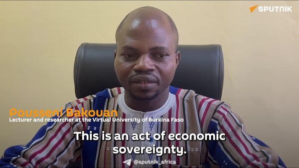Mandatory HQ Establishments Inside Burkina Faso to Strengthen Economic Sovereignty: Expert - Sputnik Africa