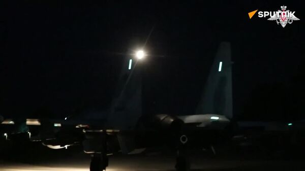 Russian Su-35s Perform Combat Duty at Night in SMO Zone: MoD - Sputnik Africa