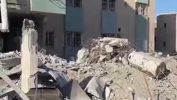 ▶ Les Palestiniens constatent l'immense délabrement de Gaza après les frappes israéliennes - Sputnik Afrique